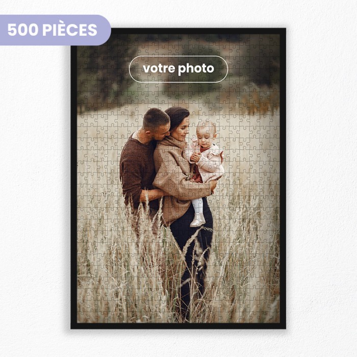 puzzle 500 pièces personnalisé
