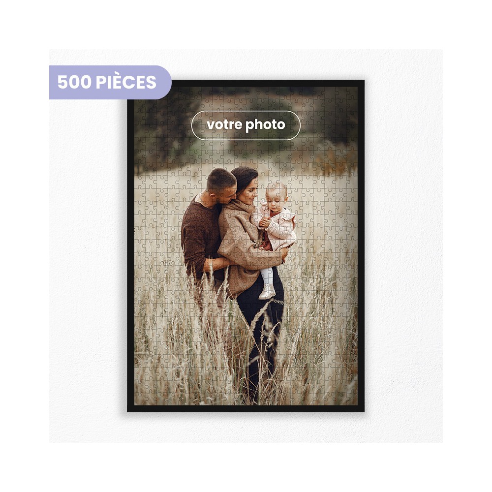 puzzle 500 pièces personnalisé