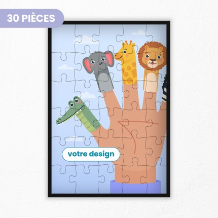 puzzle personnalisé 30 pièces