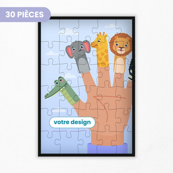 puzzle personnalisé 30 pièces