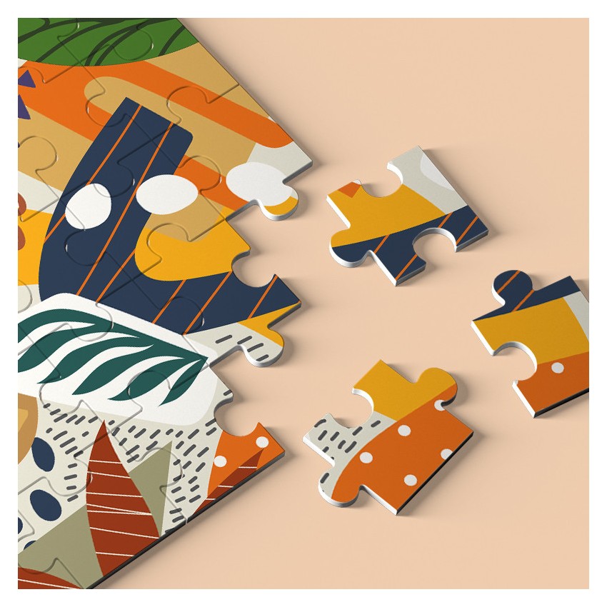 wooden child puzzle to personalize