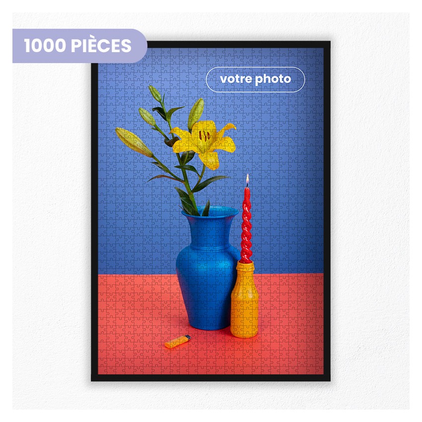 1000-piece personalised jigsaw puzzle