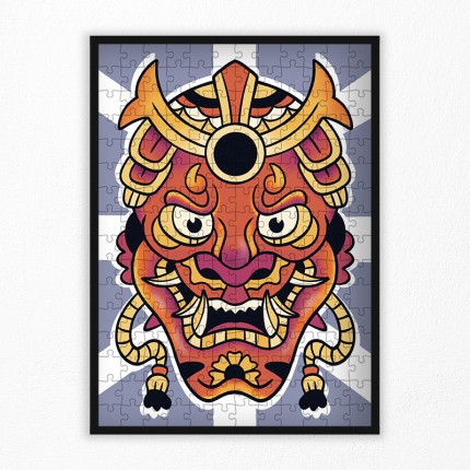 hannya mask puzzle
