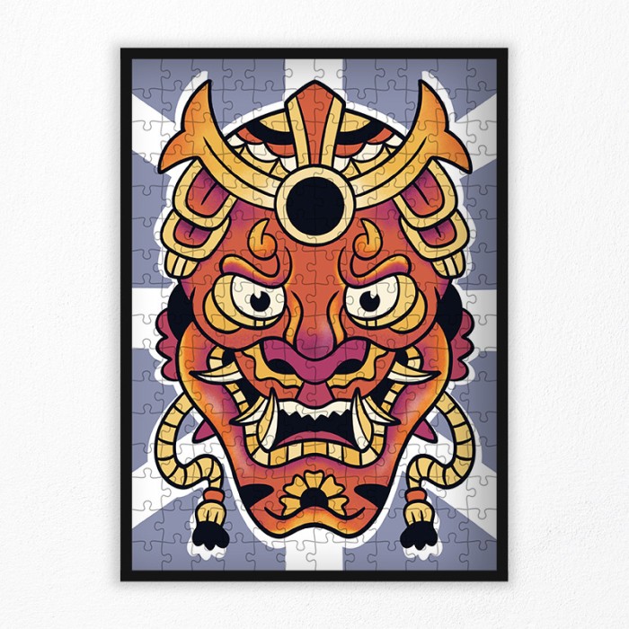puzzle masque hannya