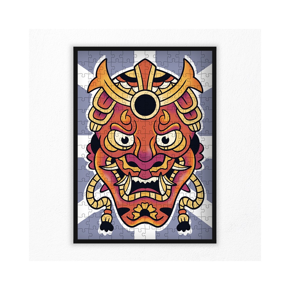 puzzle masque hannya