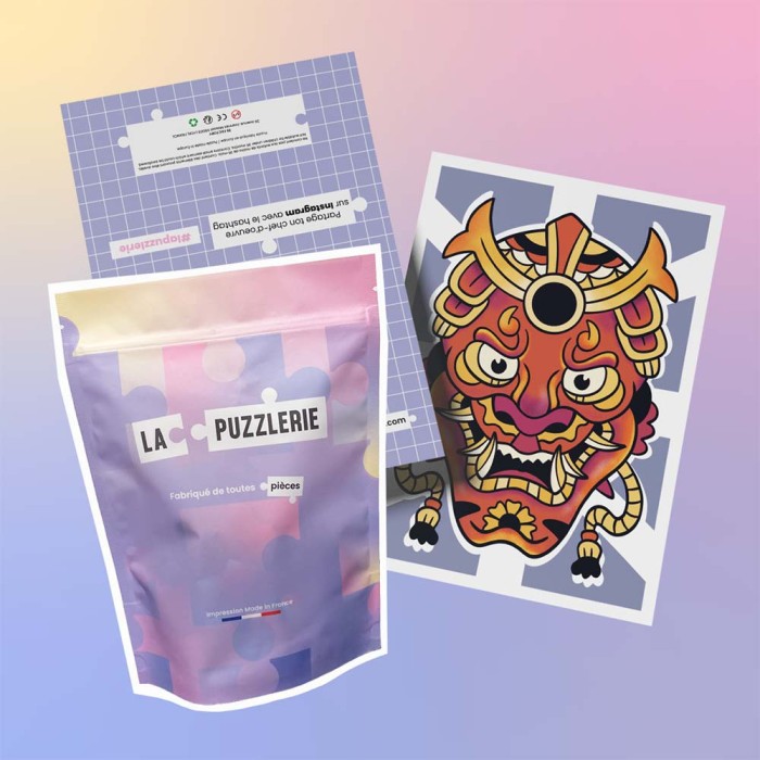 Hannya Mask Puzzle | Japan Puzzle | La Puzzlerie