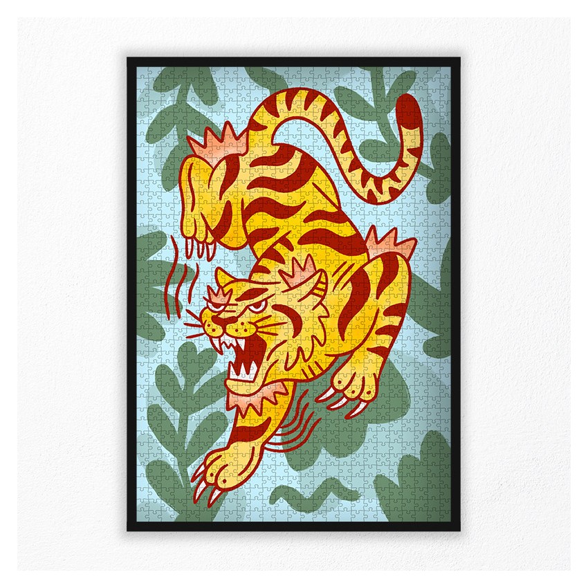 adult tiger jigsaw puzzle