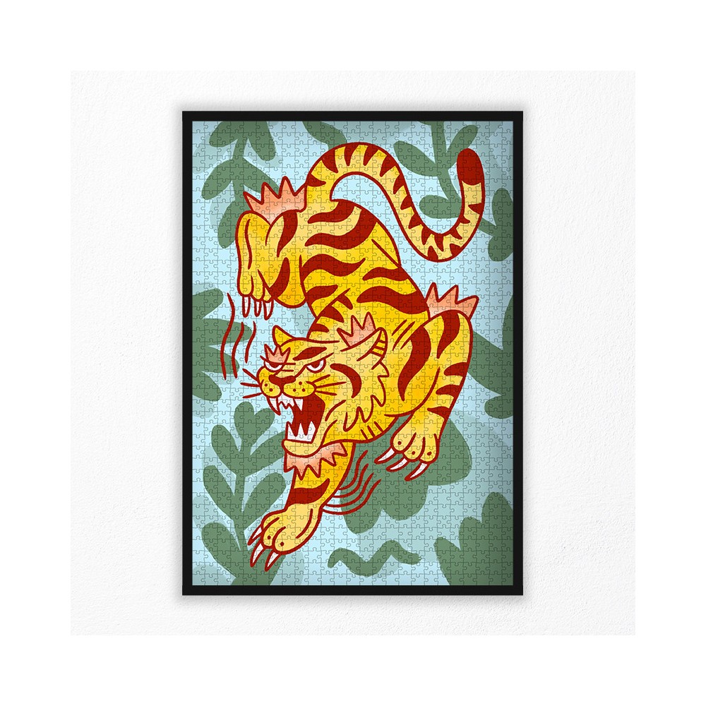 puzzle adulte tigre