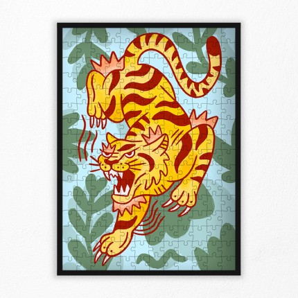 wild tiger puzzle