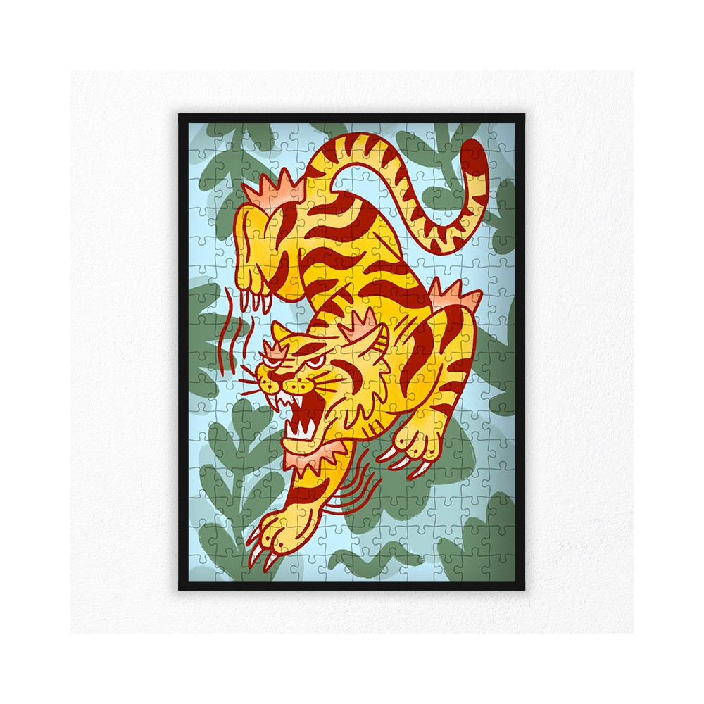 wild tiger puzzle