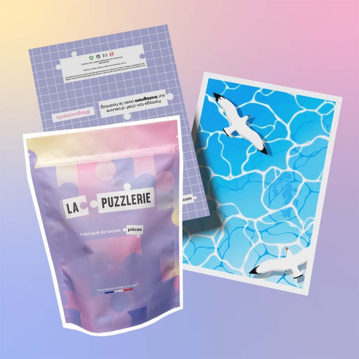 Gulls on the Ocean Puzzle | Sea Puzzle | La Puzzlerie