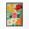 wooden flower puzzle