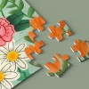 children's wooden flower puzzle