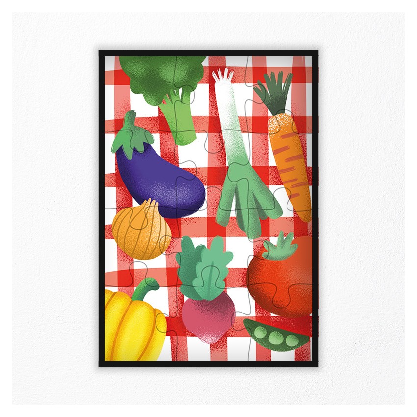 puzzle légumes