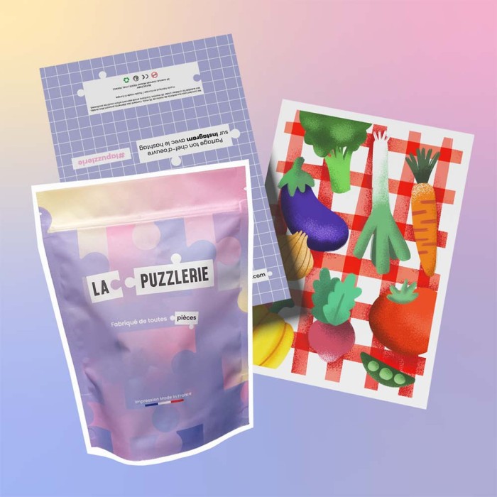 Children's Vegetables Puzzle | Wooden Puzzle for Children