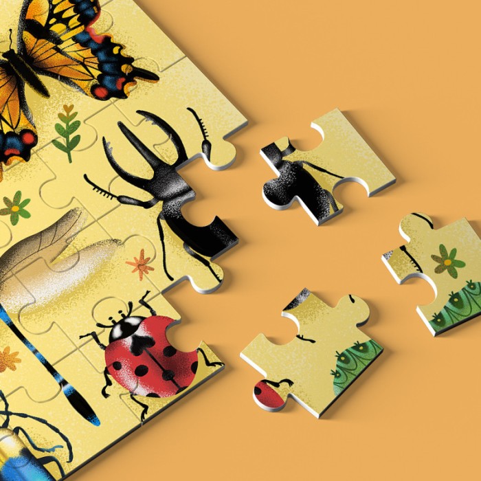 insect puzzle for children