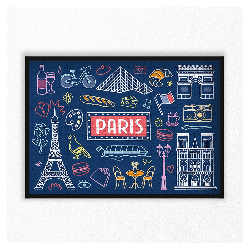 500 pieces Paris puzzle