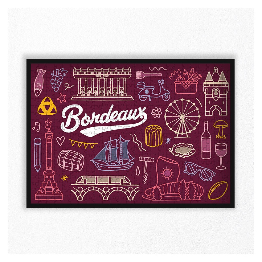 Puzzle Bordeaux 500 pièces