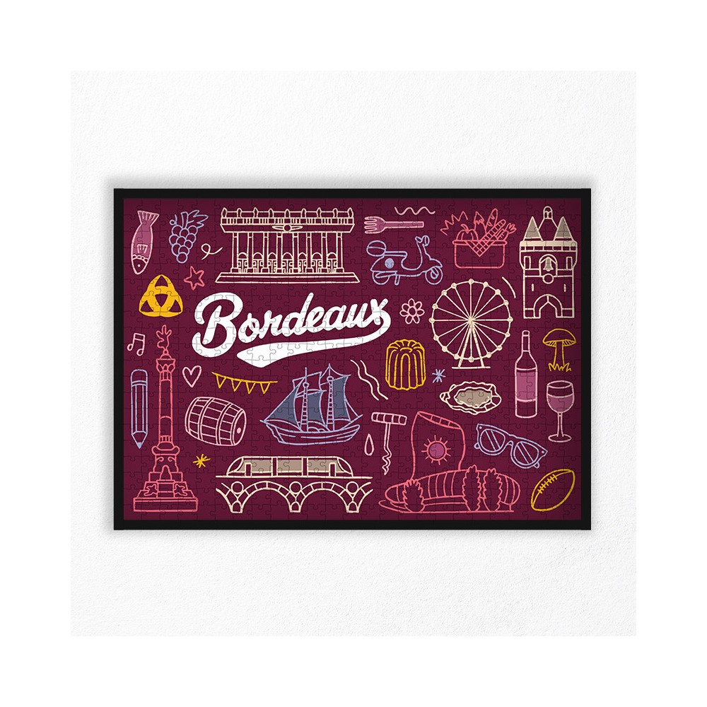 Puzzle Bordeaux 500 pièces