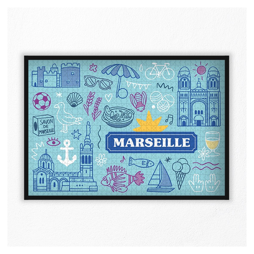 1000 pieces Marseille puzzle