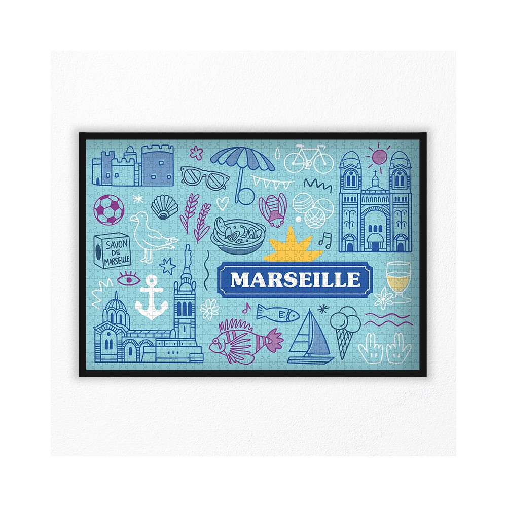 1000 pieces Marseille puzzle