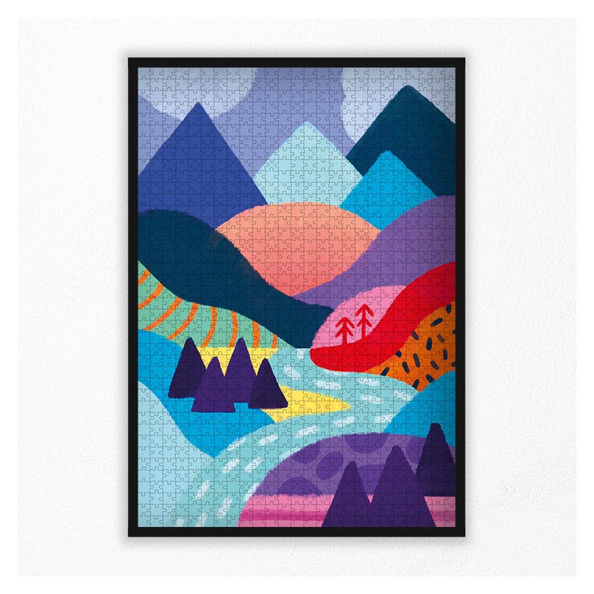 1000 pieces mountain puzzle