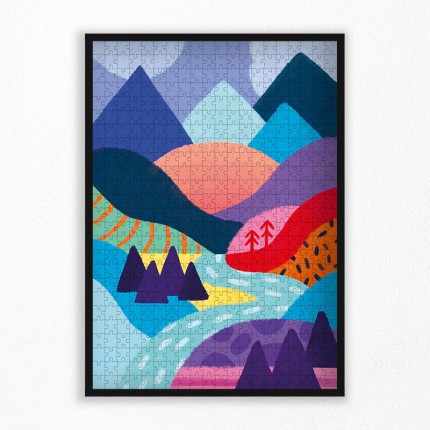 500 pieces mountain puzzle