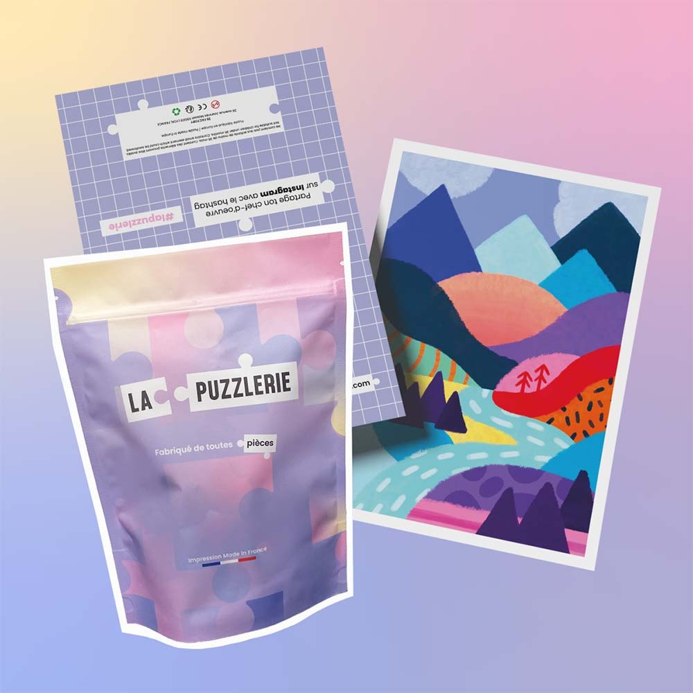 packaging puzzle montagne