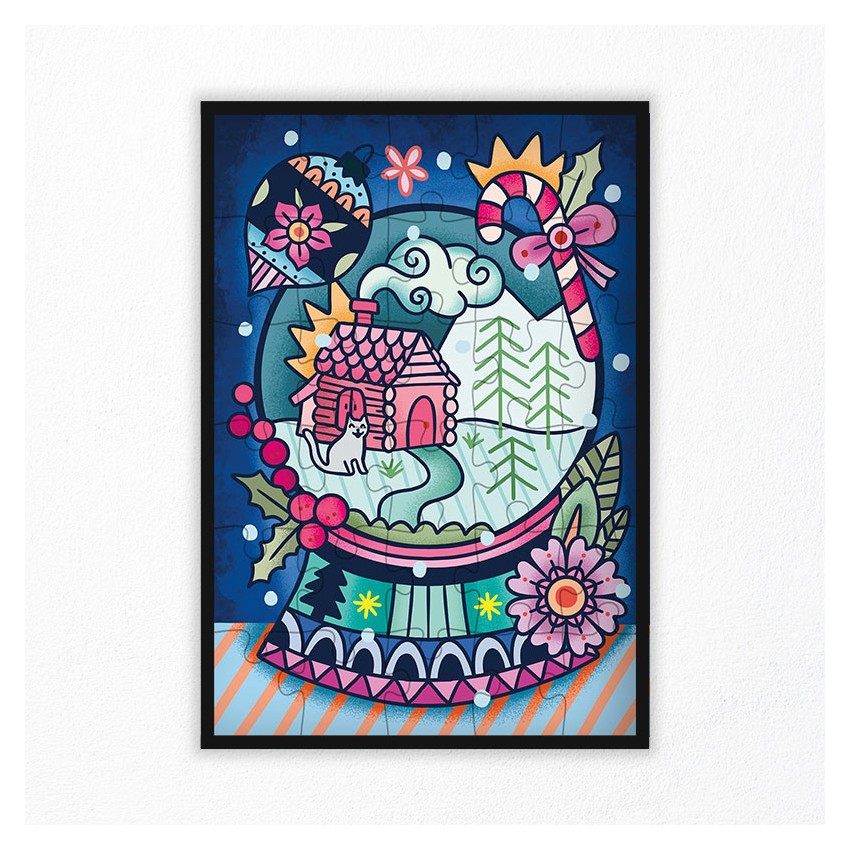 puzzle enfant hiver 30 pièces