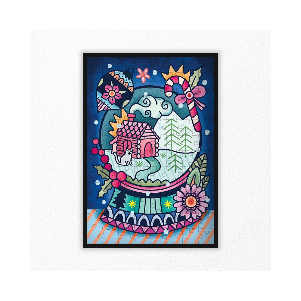 children's 96 pieces winter puzzle