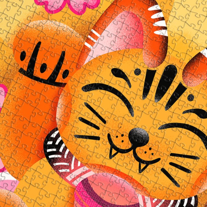 puzzle japon chat