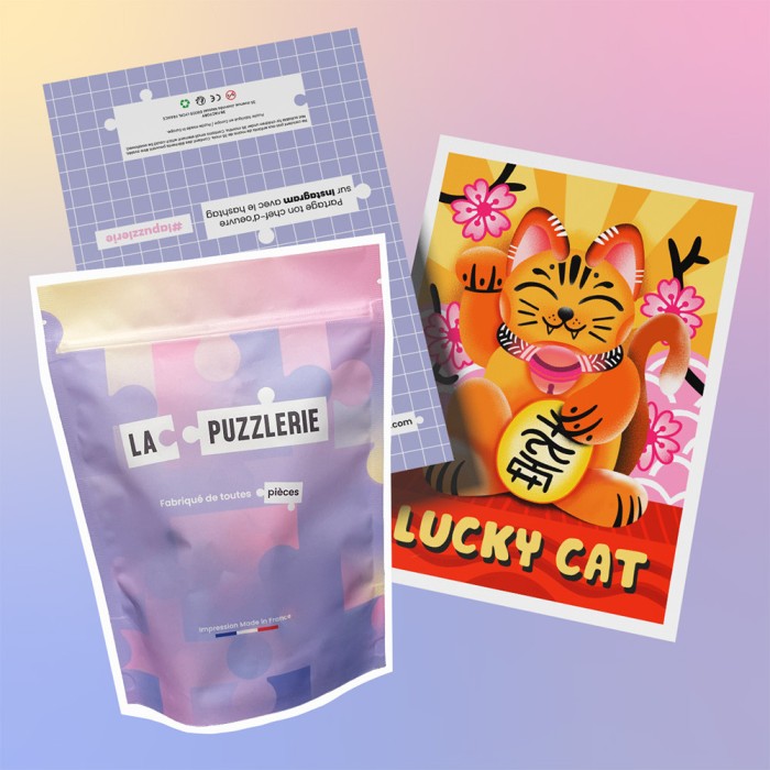 Japanese Cat Puzzle | Japan Puzzle | La Puzzlerie