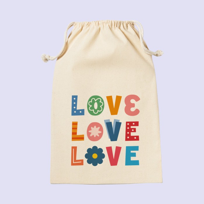 pochon cadeau Love