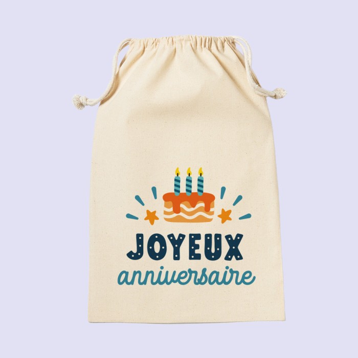 Joyeux Anniversaire Gift Bag
