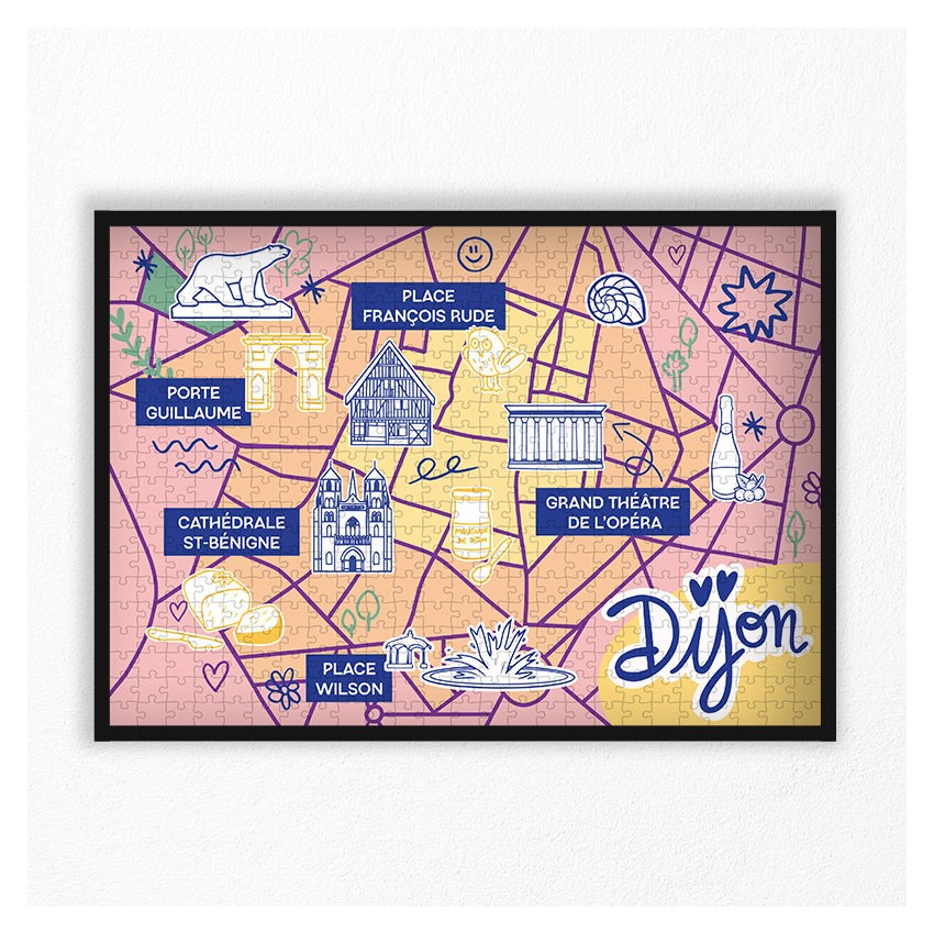 Dijon Puzzle 500 pcs