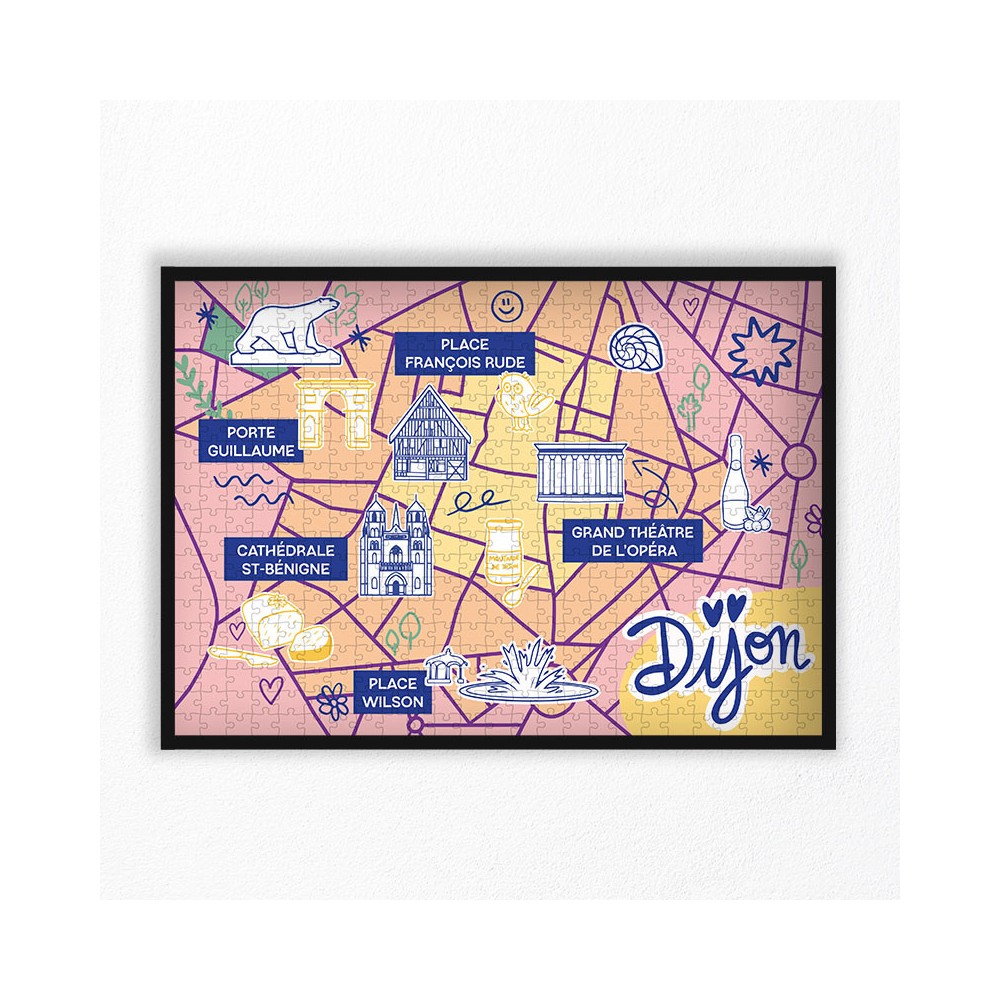 Puzzle Dijon 500 pcs