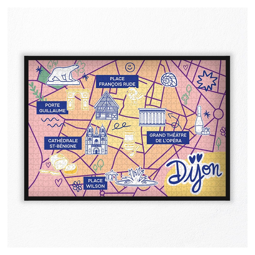 Dijon Puzzle 1000 pcs