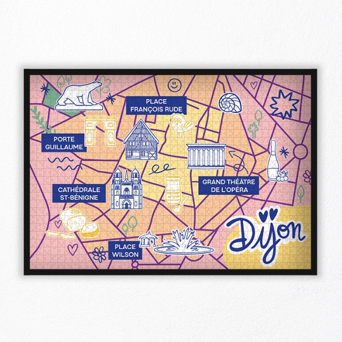 Dijon Puzzle 1000 pcs