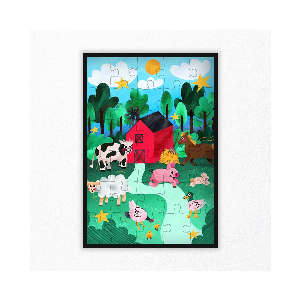 Children's Farm Animals Puzzle 30 pcs