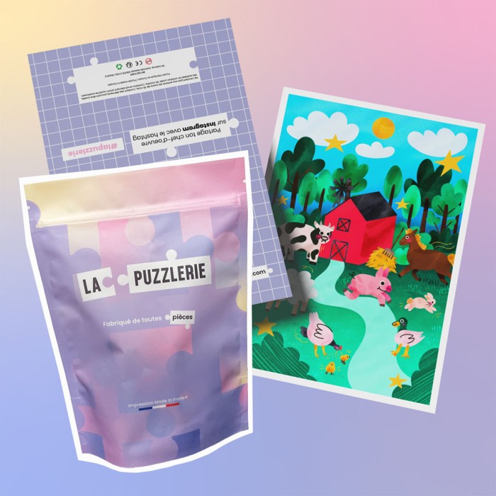 Puzzle Animaux de la Ferme packaging