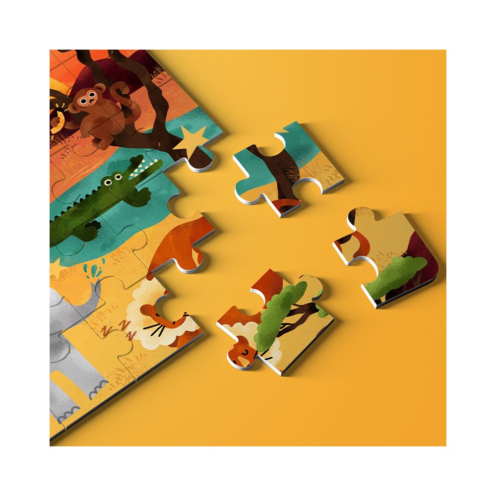 Children's Savanna Animals Puzzle | La Puzzlerie
