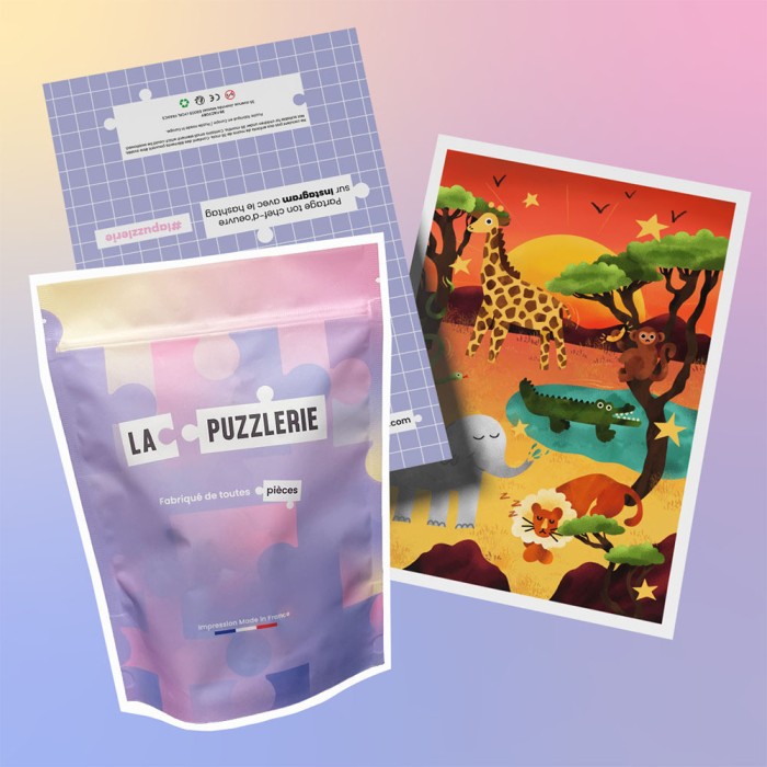 Children's Savanna Animals Puzzle | La Puzzlerie