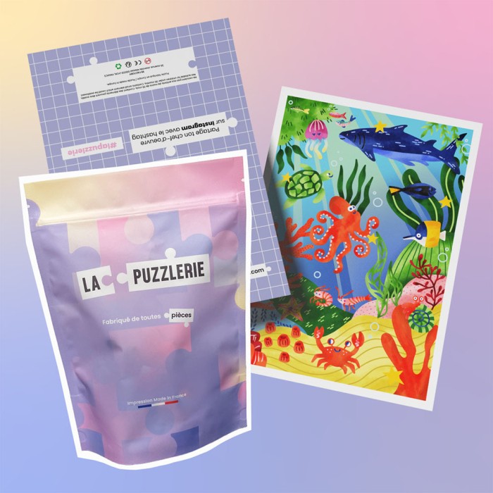 Puzzle Animaux de la Mer Packaging